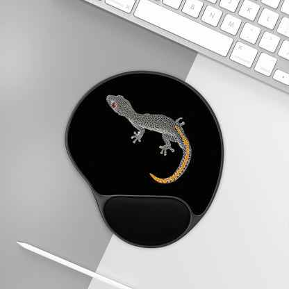 Golden-tailed gecko Mouse Pad With Wrist Rest