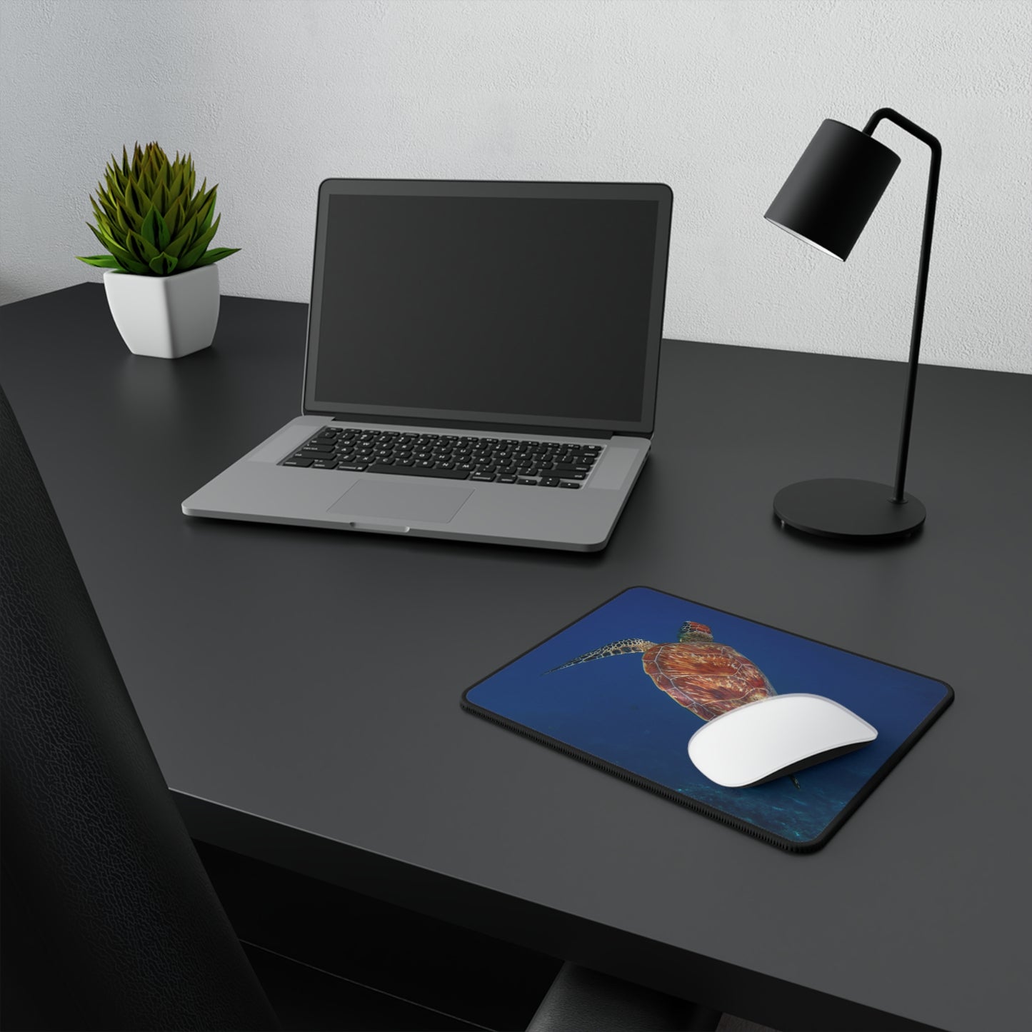 Green turtle Mouse Pad